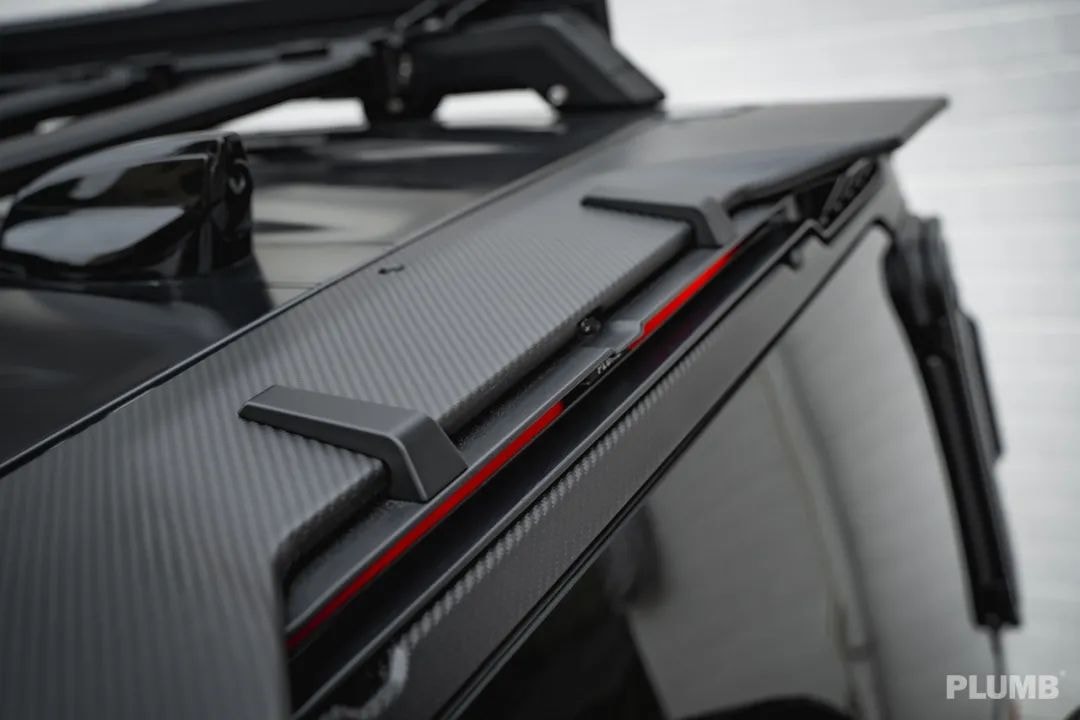 PLUMB M-One Rear Spoiler — Defender 90, 110 & 130