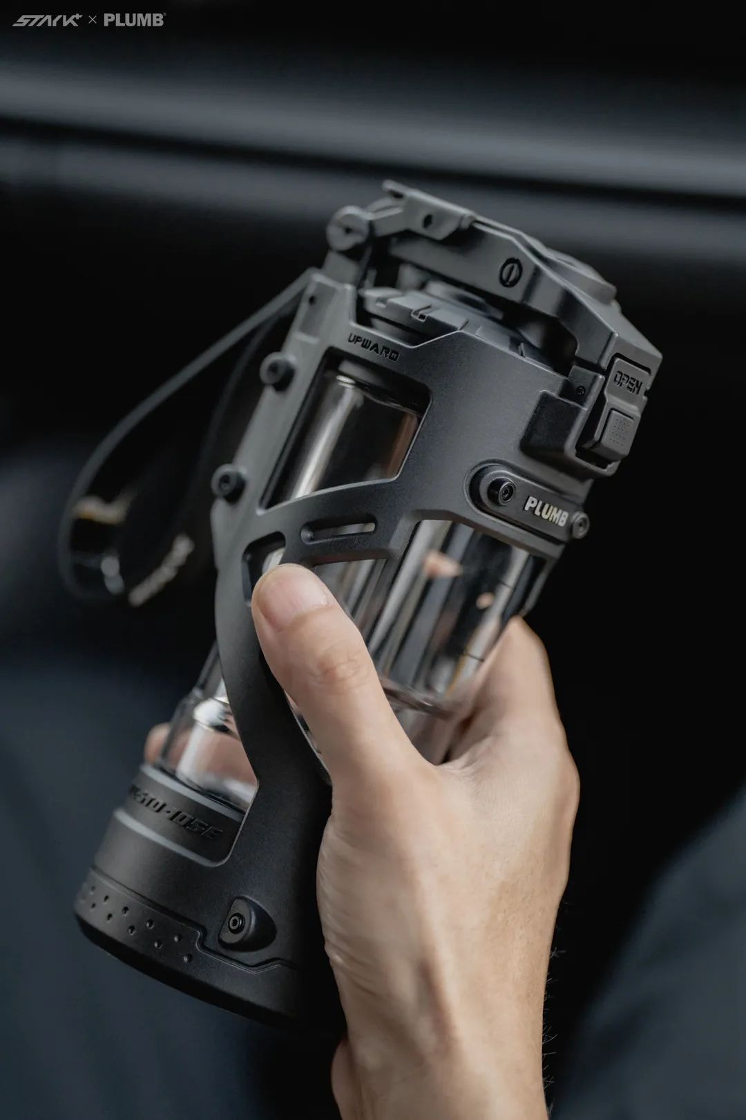 M-One Water Bottle 500 ml — Samurai Black