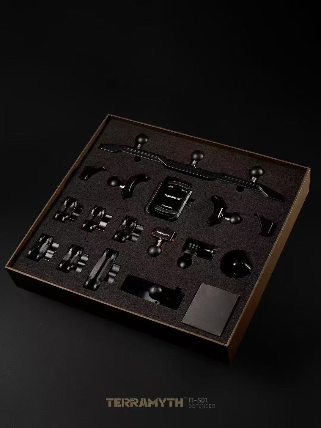 Defender L663 Central Console Multi-Mount Bracket — image 1