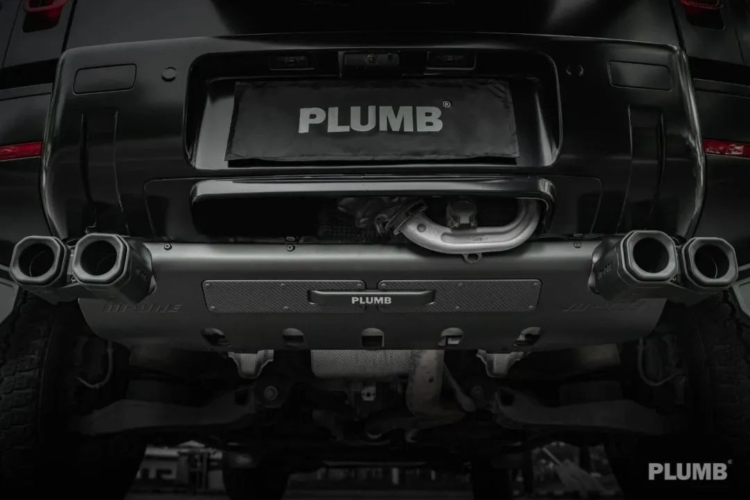 PLUMB M-One Exhaust Upgrade Kit — Defender 110/130 (3.0L) — image 1