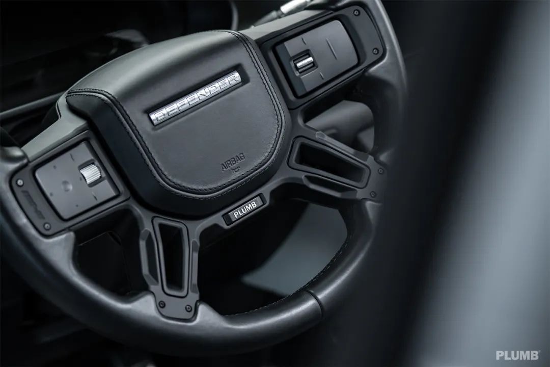 PLUMB M-One Steering Wheel — Defender 90, 110 & 130